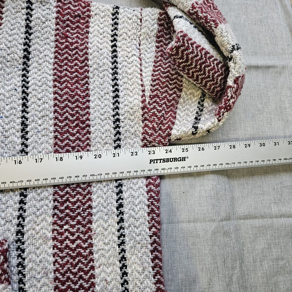 Vintage 90s Baja Joe‎ Hoodie Boho Hippie Pullover Poncho 1990s Shirt Mens Medium - Picture 6 of 7